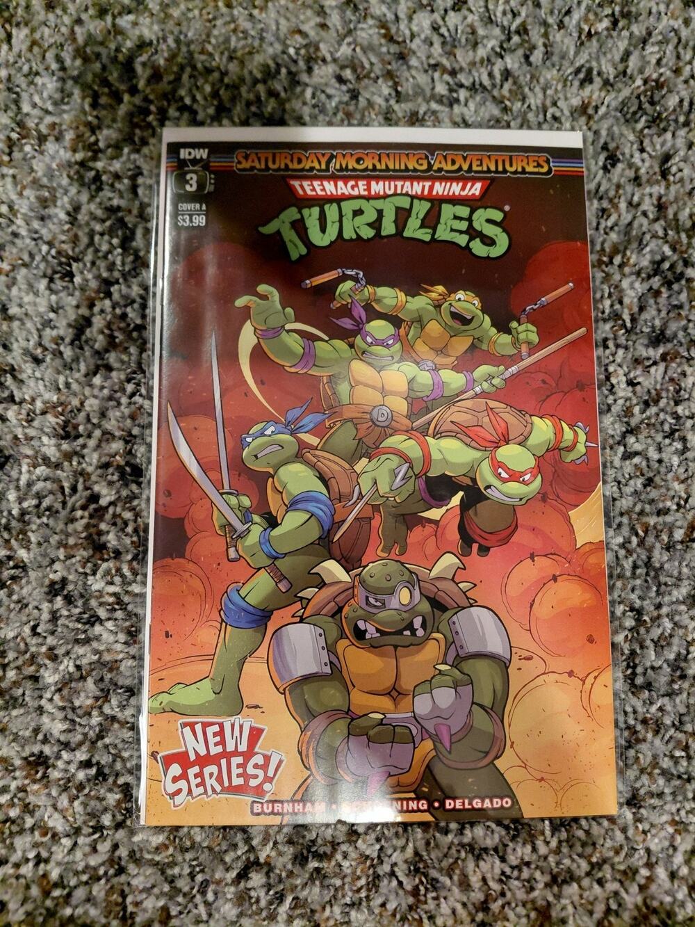 TMNT SATURDAY MORNING ADVENTURES #3 TEENAGE MUTANT NINJA TURTLES 2023 COVER A